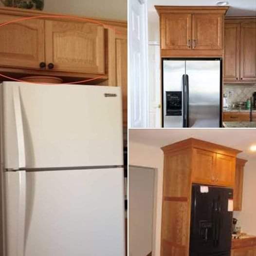 If you have these cupboards above your fridge, you had better know what they’re used for