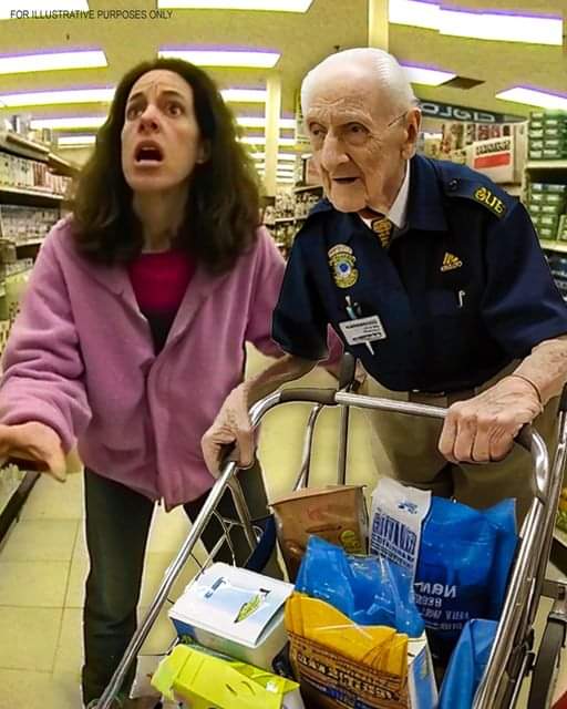 Rude Woman Insults Old Man At Store, He Makes Her Regret It