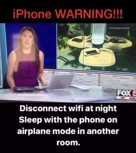 Apple issues warning for people who charge their iPhone while they’re sleeping