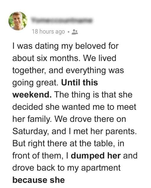 Man Dumps His Beloved Right in Front of Her Parents When He Found Out She Had a Daughter & Didn’t Care Much about Her 