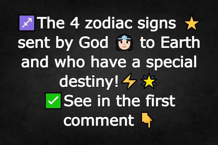 The particular duty of the four zodiac signs that God sent to Earth