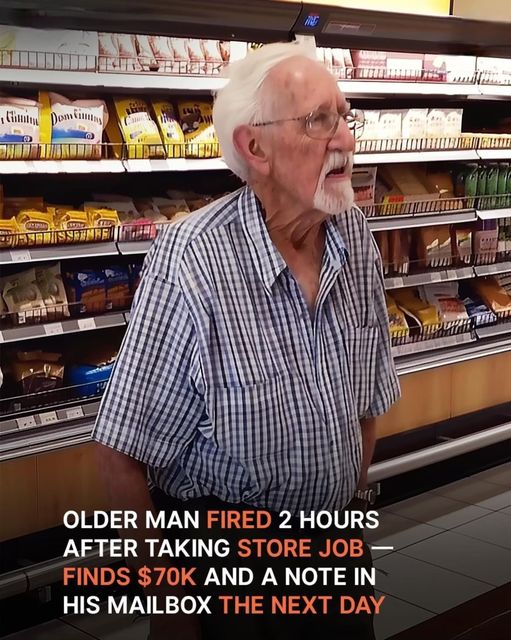 Older Man Is Fired 2 Hours after Taking Store Job, Gets $70K for Wife’s Treatment the Next Day – Story of the Day