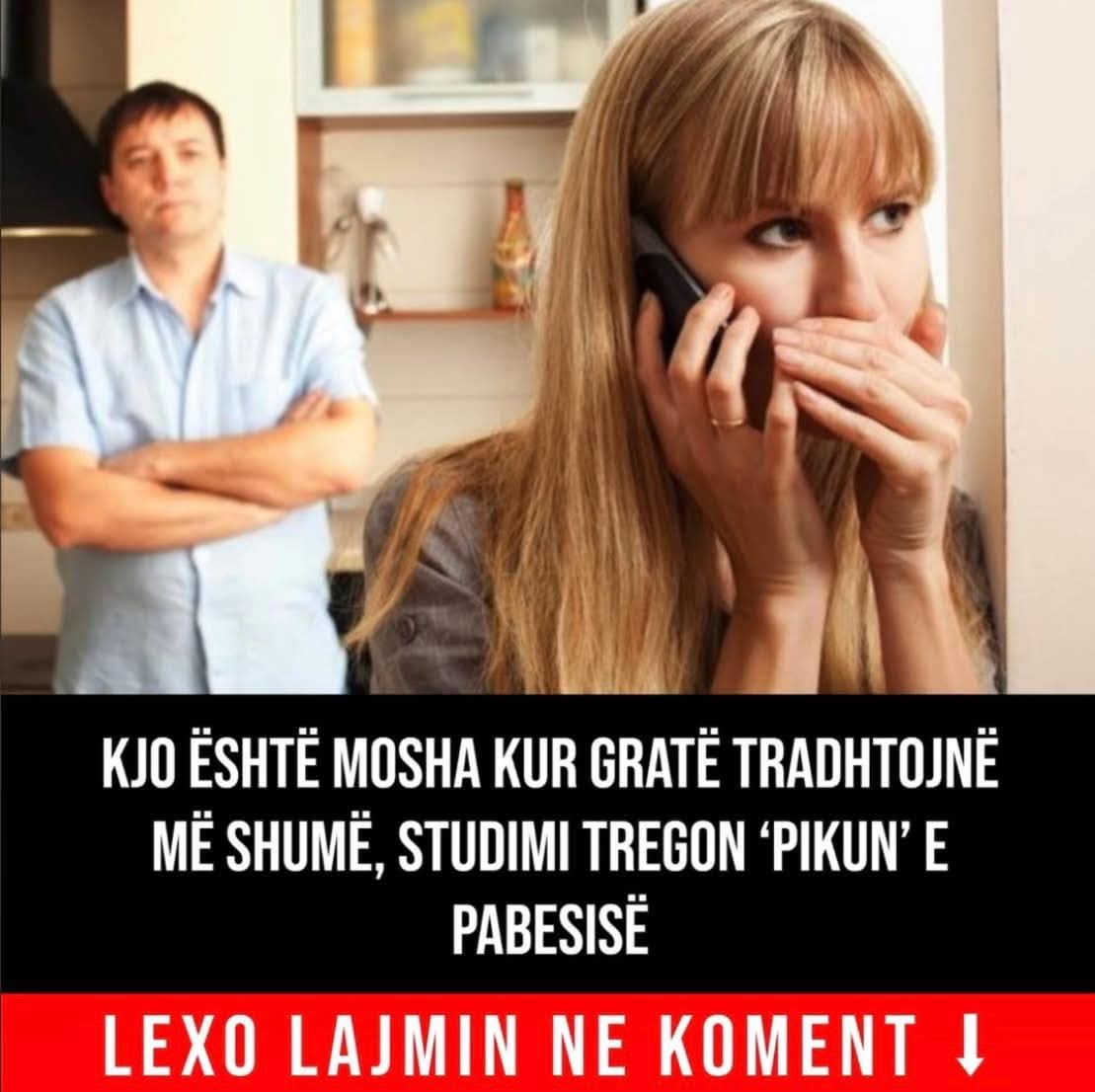 KJO ËSHTË MOSHA KUR GRATË TRADHTOJNË MË SHUMË, STUDIMI TREGON ‘PIKUN’ E PABESISË