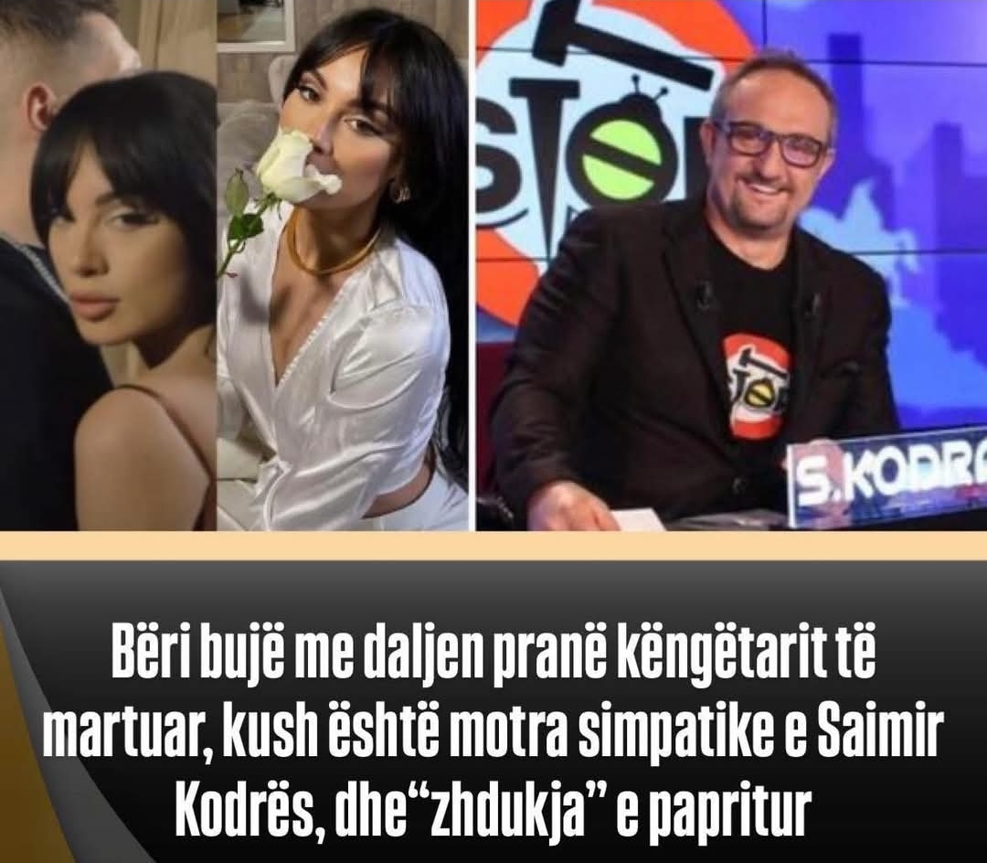 Bëri bujë me daljen pranë këngëtarit të martuar, kush është motra simpatike e Saimir Kodrës, dhe“zhdukja” e papritur
