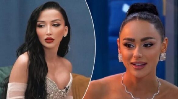 Njëra bardhë, tjetra kuq, paraqitjet e Eglit dhe Xhenetes si “kolege” në televizion