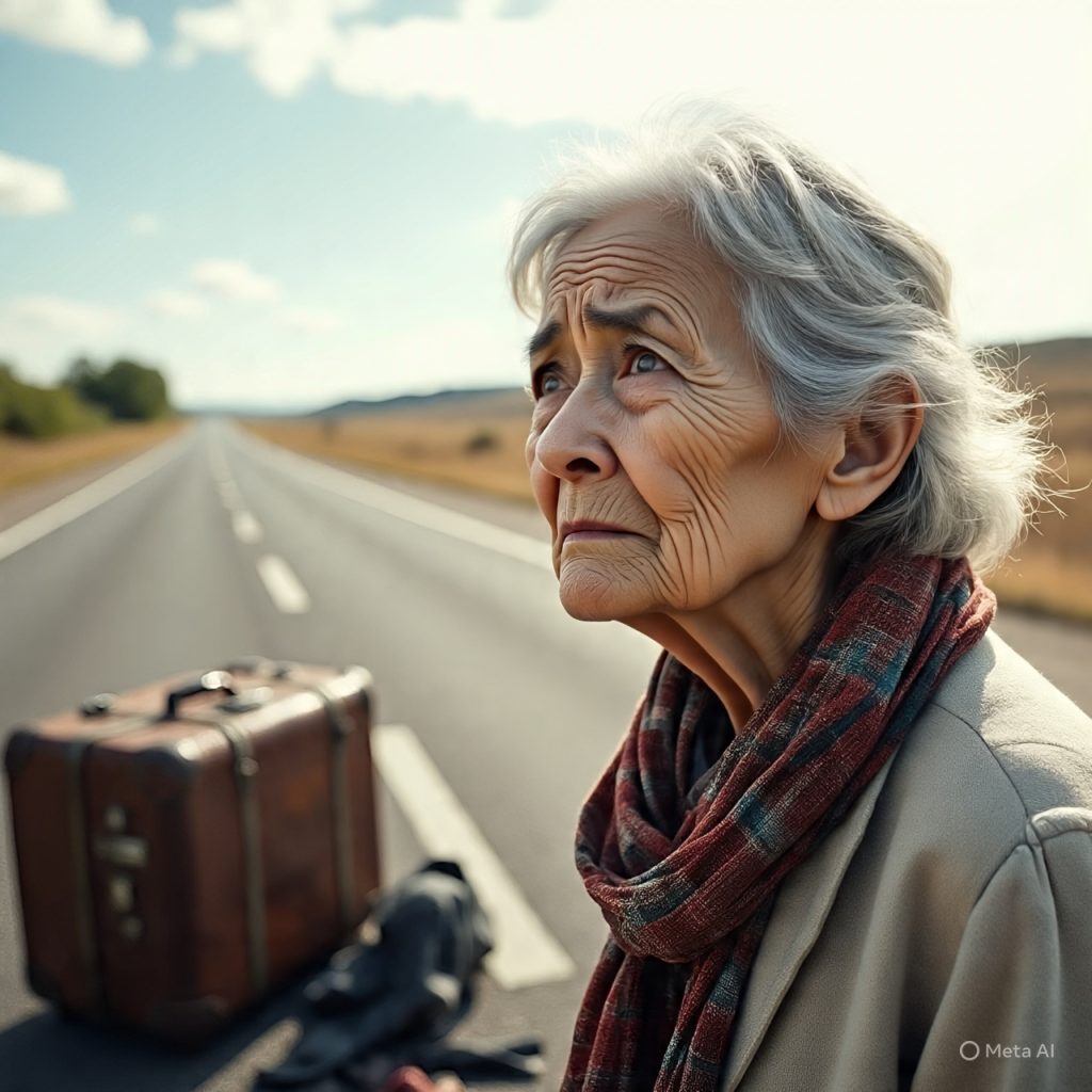 Familja e djalit e la gruan e moshuar të bllokuar në autostradë – mashtrimi më mizor i një familjeje…