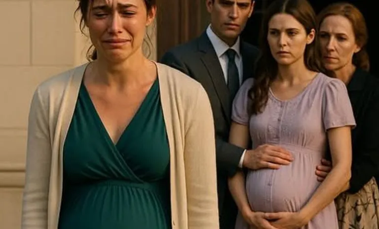 Unë dhe dashnorja e burrit tim te dyja prisnim fëmijët e tij. Vjehrra ime tha: “Kushdo që ka djalë do të qëndrojë.” Unë u largova pa hezitim – Shtatë muaj më vonë, e gjithë familja e tij dëshmoi një të vërtetë që ua ktheu botën përmbys.